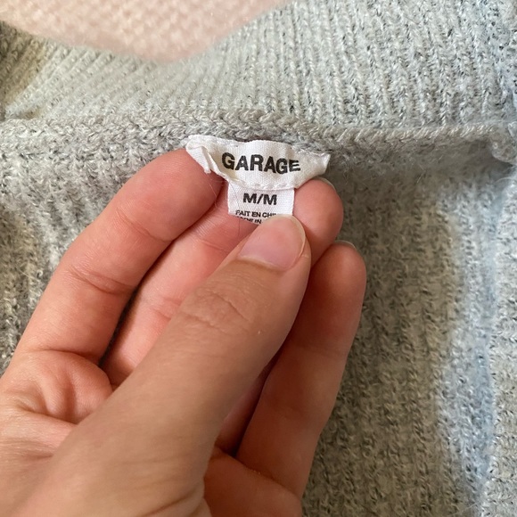 Garage grey soft cardigan - Picture 3 of 3